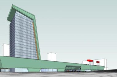 Sketchup文化模型|多层高层混合，会展中心，办公，现代风格-BIM建筑网