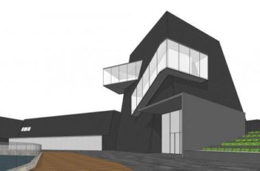 Sketchup文化模型|多层艺术馆，文化建筑，现代风格-BIM建筑网