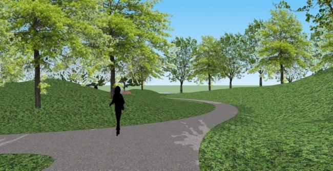 Sketchup景观模型|2D树，公园景观，景观树