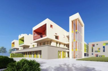 Sketchup学校模型|多层幼儿园，现代风格，教育建筑-BIM建筑网