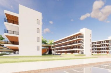 Sketchup学校模型|多层学校，小学，教育建筑，现代风格-BIM建筑网