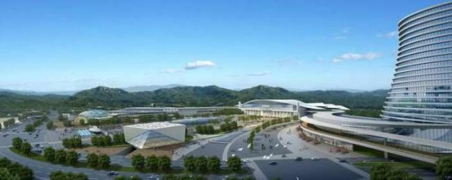 Sketchup车站路桥|弧形火车站，汽车站，办公楼，多层高层混合，现代风格，交通建筑