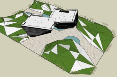 Sketchup文化模型|多层博物馆，文化建筑，现代风格-BIM建筑网