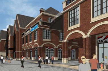 Sketchup商业模型|多层商业街，英式风格-BIM建筑网