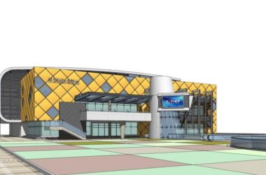 Sketchup文化模型|多层剧场，文化建筑，现代风格-BIM建筑网