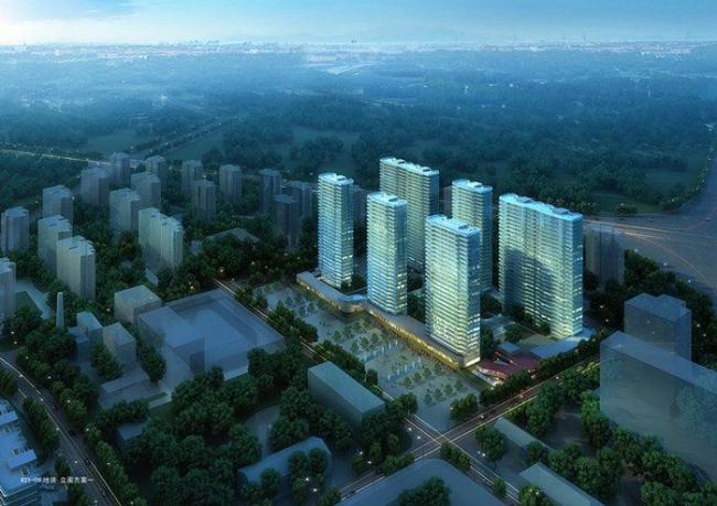 Sketchup住宅模型|高层住宅，现代风格，底层商业，居住建筑