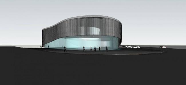 Sketchup文化模型|多层博物馆，文化建筑，展览馆，现代风格