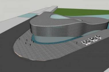 Sketchup文化模型|多层博物馆，文化建筑，展览馆，现代风格-BIM建筑网