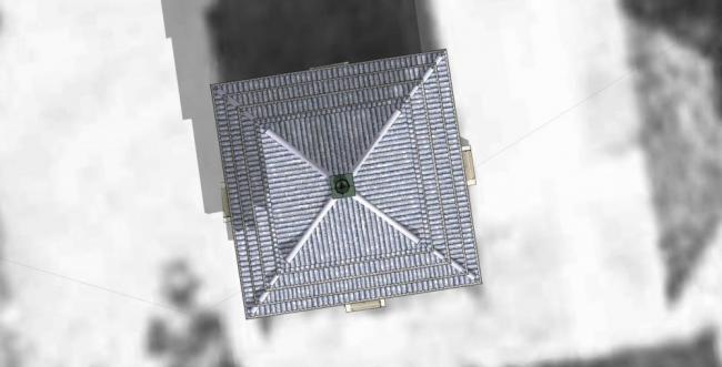 Sketchup古建筑模型|塔楼，寺庙，多层，中式风格，古建筑