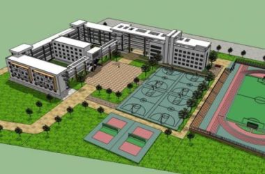Sketchup学校模型|多层学校，现代风格，教学楼，教育建筑，文教卫生-BIM建筑网