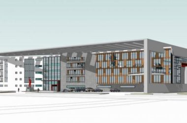 Sketchup文化模型|多层大学图书馆，现代风格，文化建筑-BIM建筑网