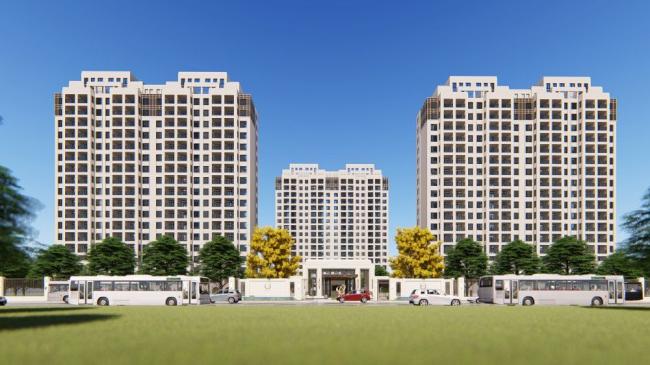 Sketchup住宅模型|高层住宅，现代风格，居住建筑