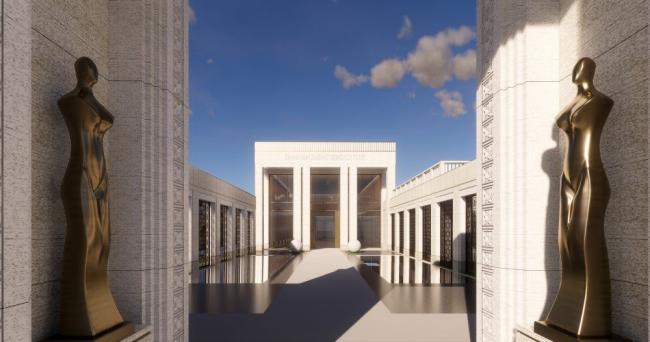 Sketchup商业模型|售楼处，现代风格，商业建筑