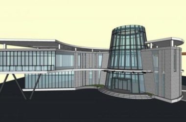 Sketchup商业模型|会所，商业建筑，现代风格-BIM建筑网
