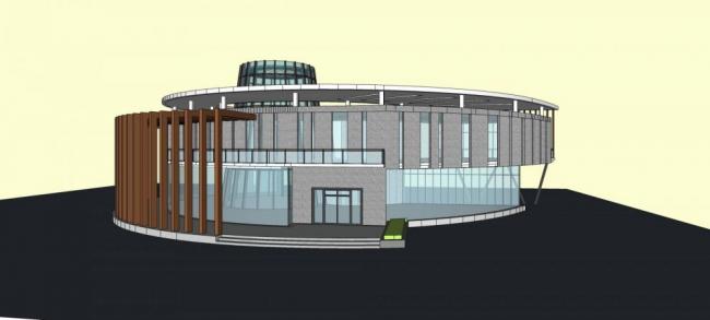 Sketchup商业模型|会所，商业建筑，现代风格