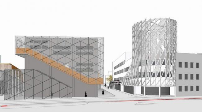 Sketchu工业厂房|多层厂房，厂区改造，现代风格，工业建筑