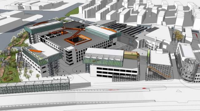 Sketchu工业厂房|多层厂房，厂区改造，现代风格，工业建筑