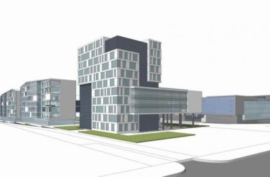 Sketchup办公模型|多层产业园，小型办公楼，现代风格-BIM建筑网