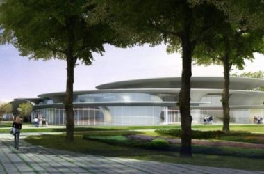 Sketchup文化模型|多层文化中心，现代风格-BIM建筑网