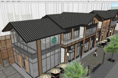 Sketchup商业模型|售楼处，中式风格，娱乐休闲，商业建筑-BIM建筑网