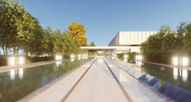 Sketchup商业模型|多层会所，商业建筑，现代风格