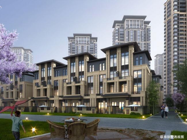 Sketchup住宅模型|住宅小区，现代风格，居住建筑