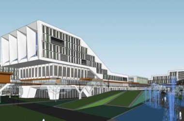 Sketchup办公模型|科技园，多层，办公，产业园，现代风格-BIM建筑网