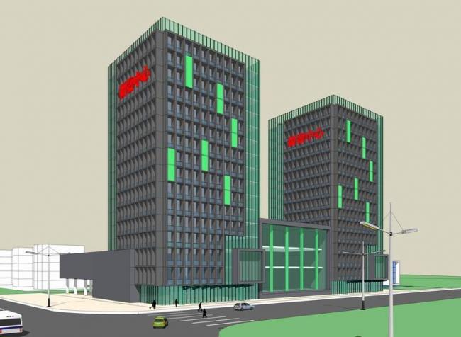 Sketchup办公模型|高层办公楼，研发中心，现代风格