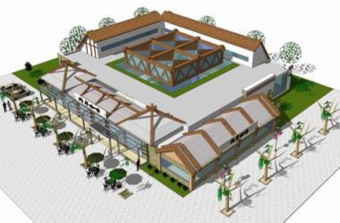 Sketchup商业模型|咖啡小屋，咖啡馆，商业建筑，现代风格-BIM建筑网