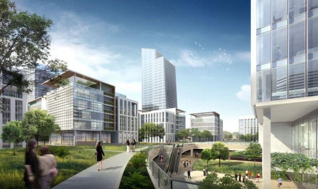 Sketchup综合体模型|多层高层混合，商业综合体，现代风格，酒店办公