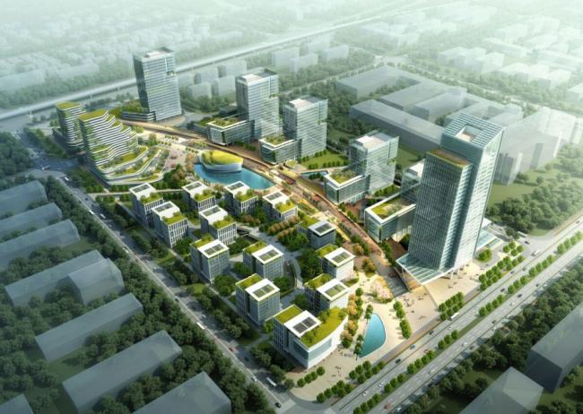 Sketchup综合体模型|多层高层混合，商业综合体，现代风格，酒店办公