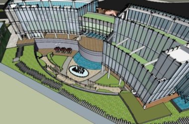 Sketchup商业模型|多层售楼中心，商业建筑，现代风格-BIM建筑网