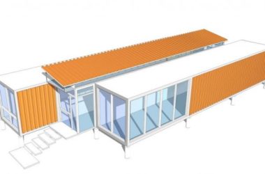 Sketchup素材模型|集装箱建筑-BIM建筑网