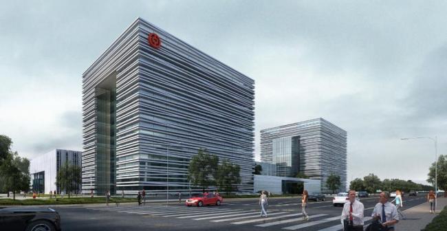 Sketchup办公模型|小高层办公楼，现代风格