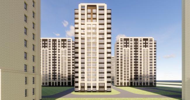 Sketchup住宅模型|高层住宅，居住建筑，西方新古典