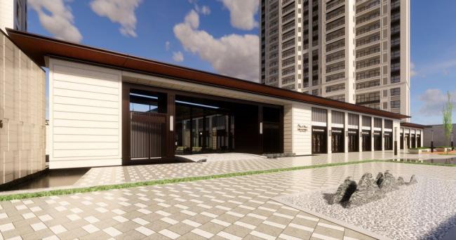 Sketchup办公模型|高层办公楼，现代风格