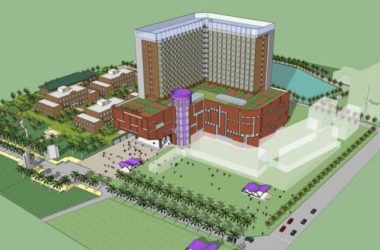 Sketchup学校模型|多层高层混合，学校办公楼，广州华南师范大学，教学楼，校园，教育建筑，现代风格-BIM建筑网