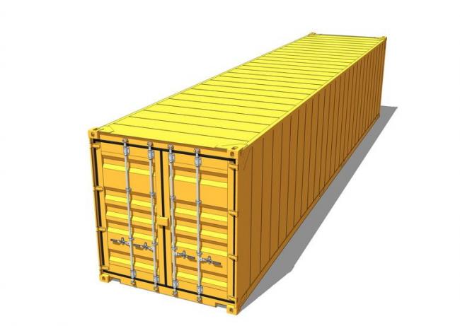 Sketchup素材模型|集装箱建筑