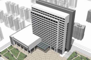 Sketchup酒店模型|高层酒店，现代风格-BIM建筑网