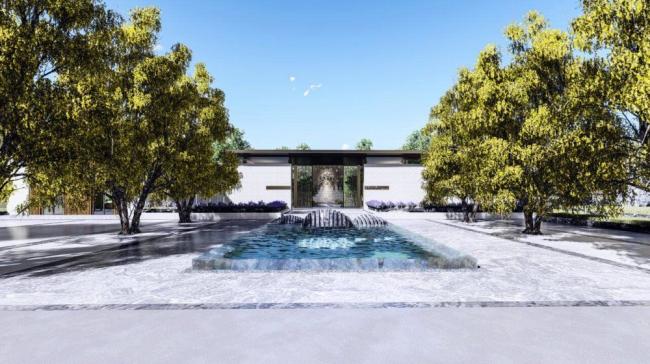 Sketchup商业模型|多层会所，中式风格，商业建筑