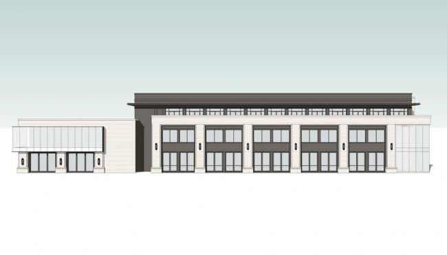 Sketchup商业模型|多层商业街，新亚洲风格