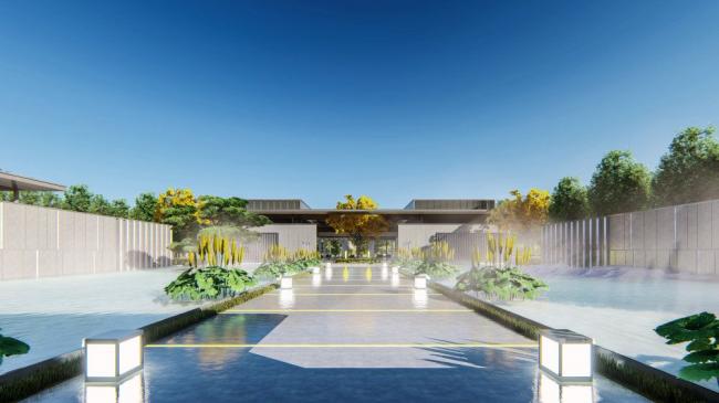 Sketchup商业模型|多层会所，现代风格，商业建筑