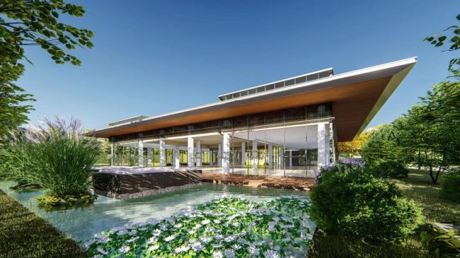 Sketchup商业模型|多层会所，现代风格，商业建筑