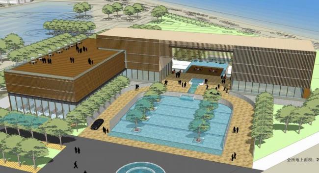 Sketchup酒店模型|多层酒店，现代风格，商业会所