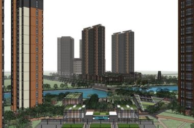 Sketchup住宅模型|超高层住宅，小区，新古典风格，居住建筑-BIM建筑网