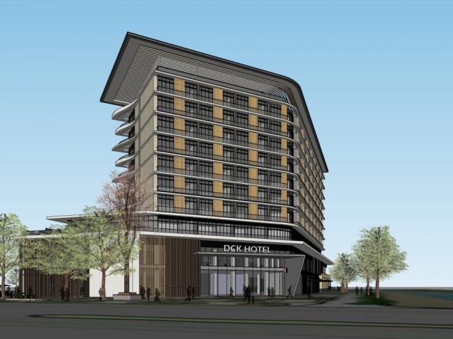 Sketchup商业模型|多层商业街，新中式风格