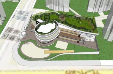 Sketchup学校模型|多层幼儿园，学校，教育建筑，现代风格-BIM建筑网