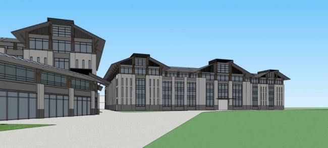 Sketchu工业厂房|多层厂房，工业园区，新中式风格