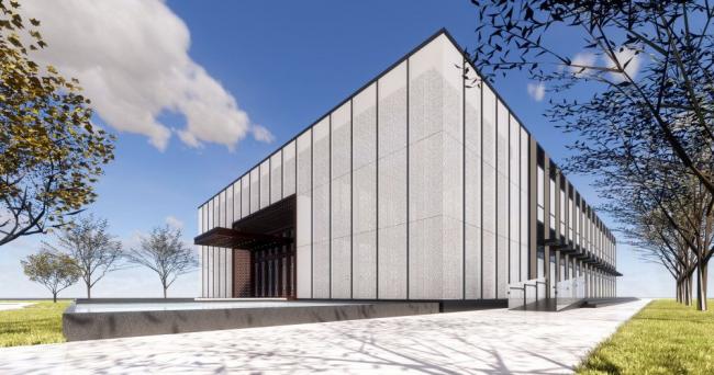 Sketchup商业模型|多层售楼处，商业建筑，现代风格