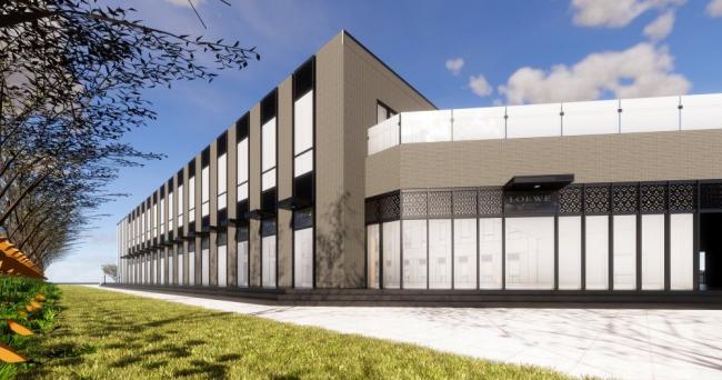 Sketchup商业模型|多层售楼处，商业建筑，现代风格